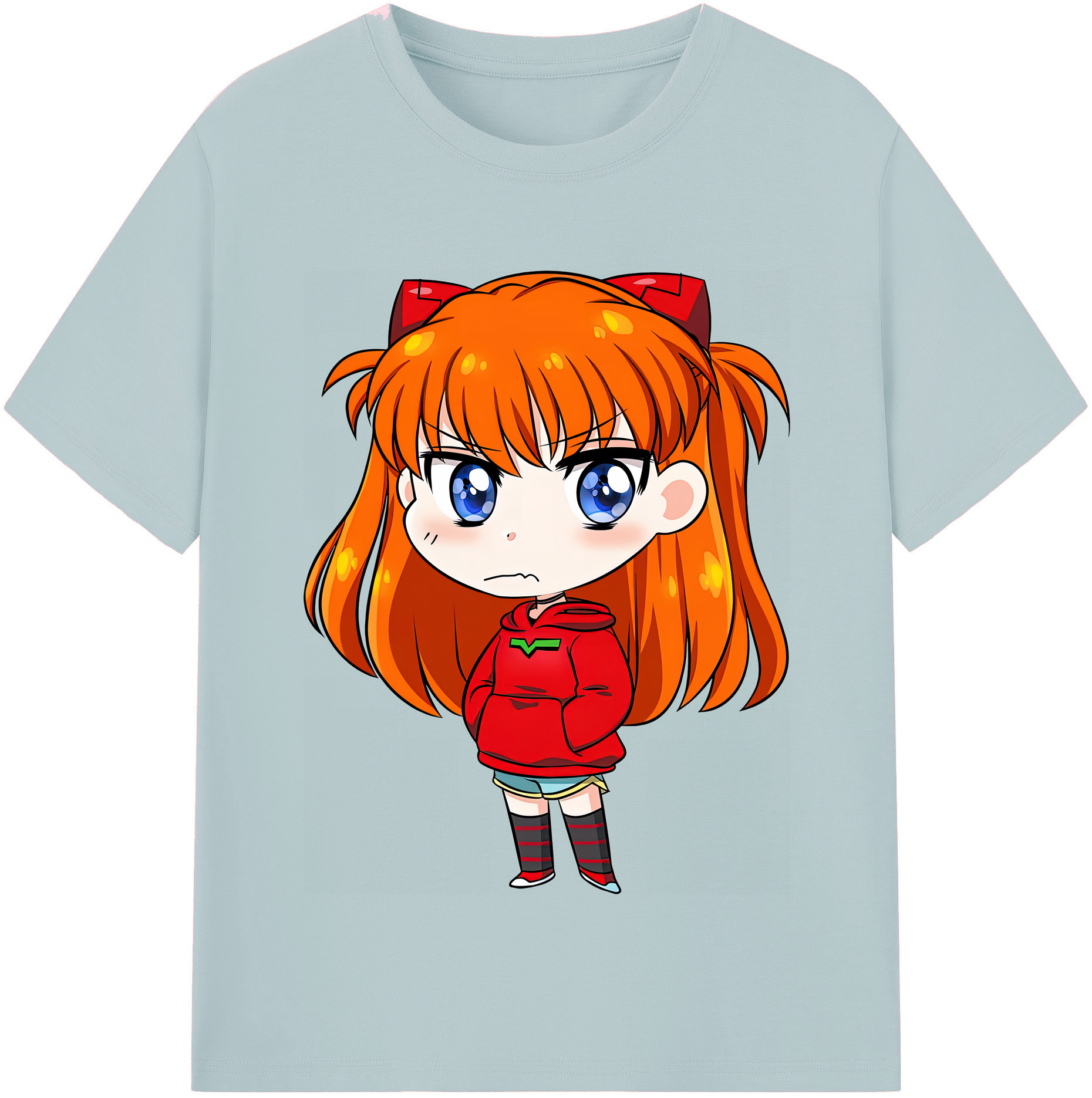 （画像用） EVA 新世紀エヴァンゲリオン 綿100％半袖Tシャツ（フロントプリント）